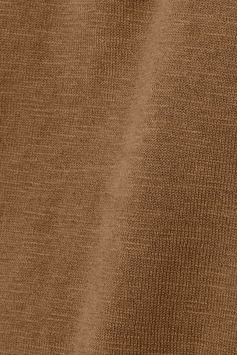 PULLOVER SHORT SLEEVE POLO BROWN 7