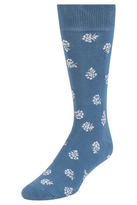 4PK MENS NON TERRY DRESS CREW BLUE 2