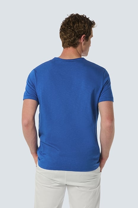 T-SHIRT CREWNECK SLUB COBALT 2