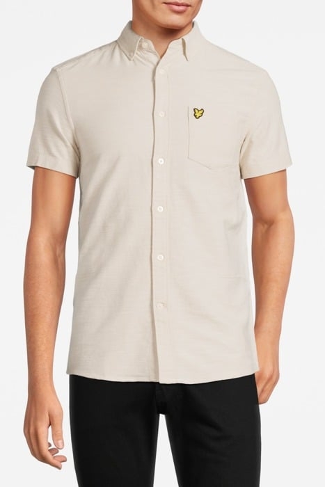 COTTON SLUB SHORT SLEEVE SHIRT COVE 1