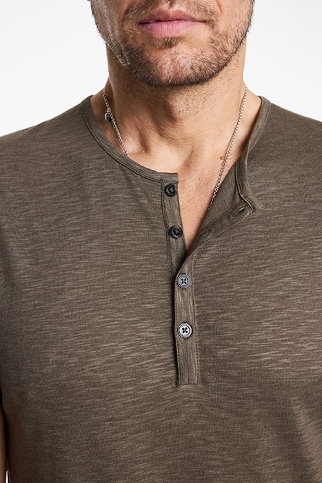 DYER SLIM FIT SS HENLEY ELEPHANT 3