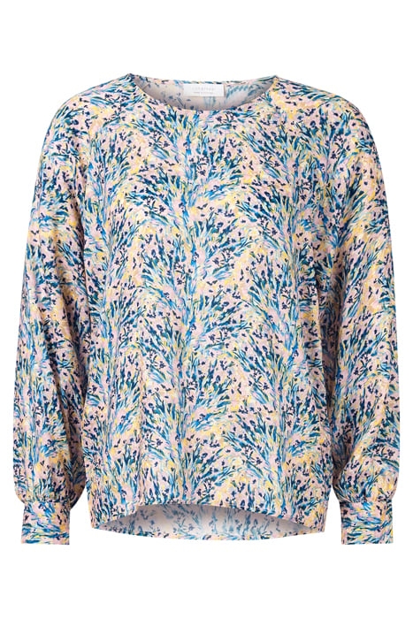PRINTED BLOUSE WITH ROUND NECK ROSE QUARTZ 4