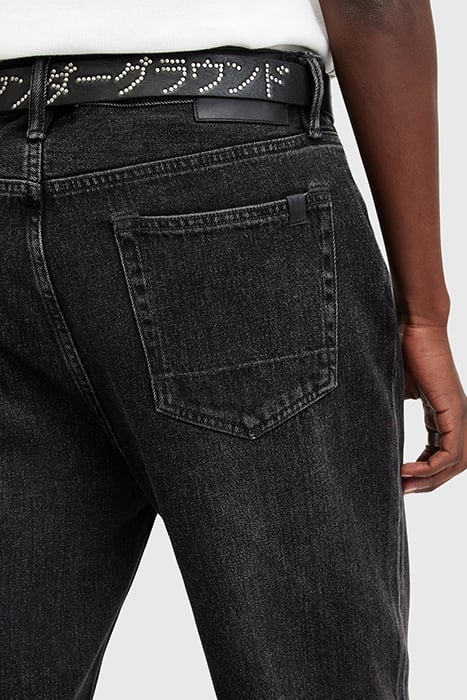 UNDERGRUND STUD BELT BLACK/DULL NICKEL 3