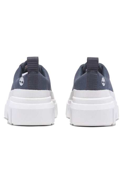 GREYFIELD LACE UP SHOE DARK BLUE CANVAS 4