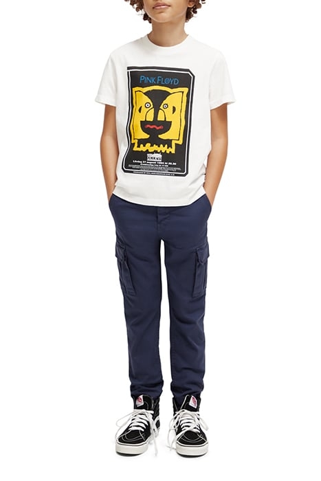 BOYS COTTON IN CONVERSION PINK FLOYD ARTWORK T-SHIRT OFF WHI 3