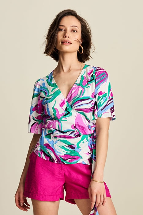 TOP - WRAP FIORE DI ZUCCA MULTI COLOUR 1