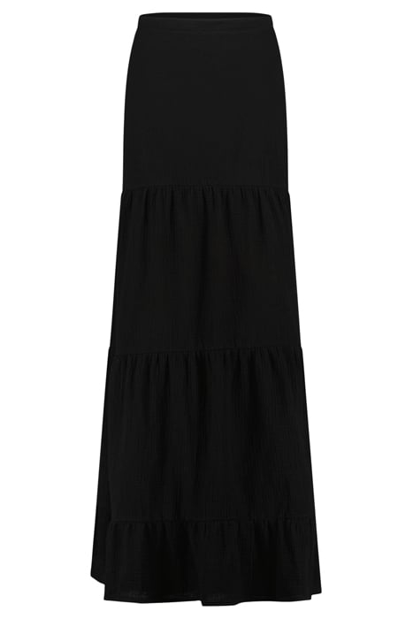 PALOMA WRAP SKIRT LONG BLACK 2