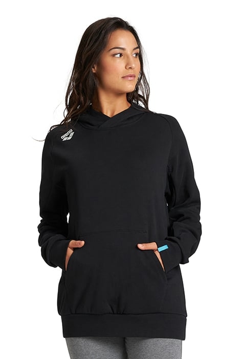 TE HOODY SWEAT BLACK-BLACK 4