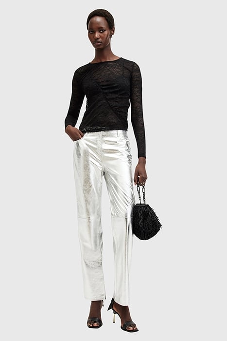 EDANA LACE LS TOP BLACK 5