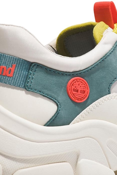 ADLEY WAY LOW LACE UP SNEAKER WHITE NUBUCK 8