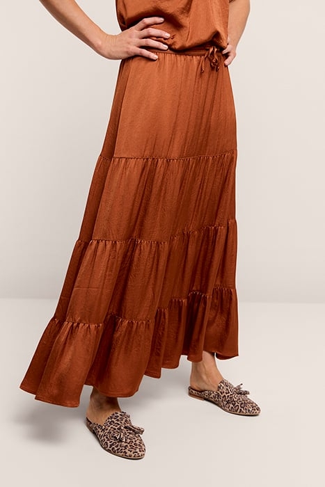 SKIRT SILKY TOUCH CACAO 1