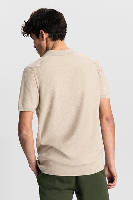 DS_MERCURY SHORT SLEEVE POLO DESERT BROWN 2