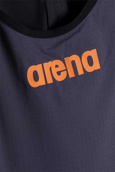 W ZIPPED TRISUIT TRI POLY C DARK_GREY,BLACK,ORANGE 3