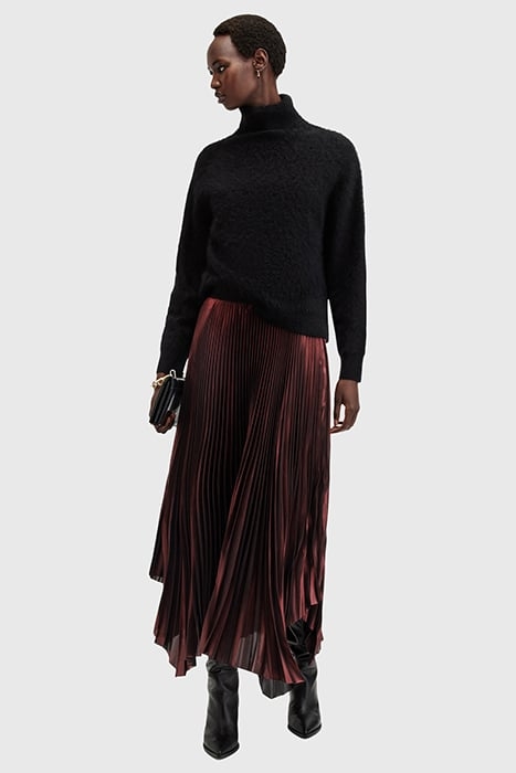 PHIA METALLIC SKIRT METALLIC RED 3