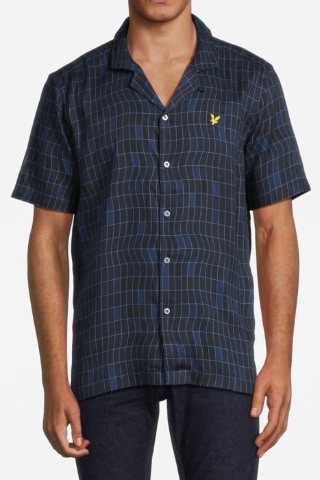 POOL PRINT SHIRT DARK NAVY 1