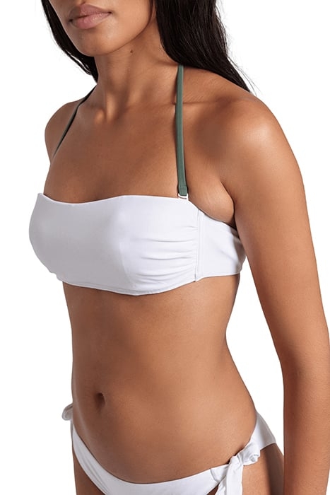 WOMEN'S ARENA PRO_FILE BIKINI BANDEAU WHITE-SAGE 4