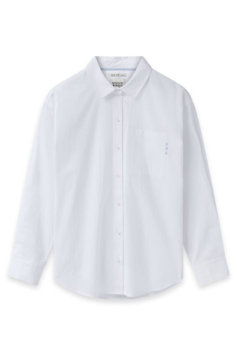 OVERSIZED SHIRT BRILLIANT WHITE 2