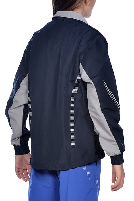 JR TL WARM UP JACKET NAVY-GREY 6