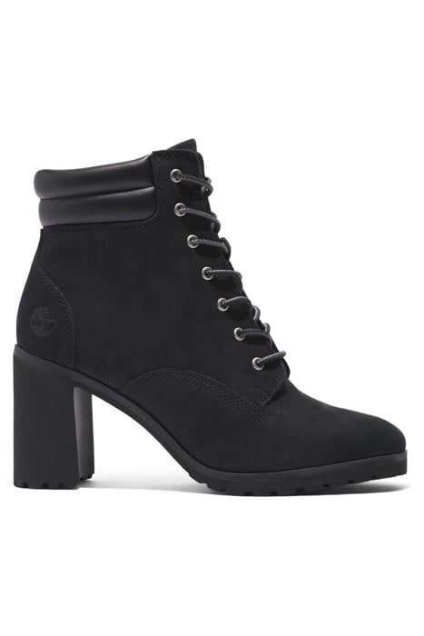 ALLINGTON MID LACE UP BOOT JET BLACK 1