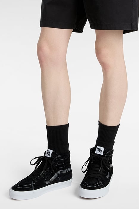 SK8-HI PIG SUEDE BLACK 2