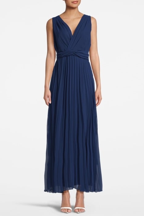 LUCILLE LONG DRESS S SECRET BLUE 1