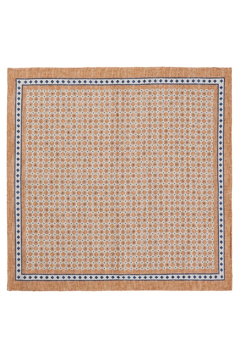ORANGE GRAPHIC POCKET SQUARE 2