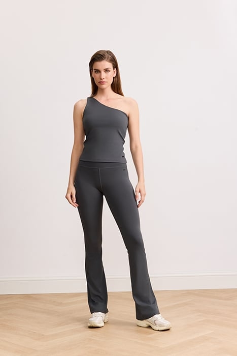 SIENNA SHAPE FLARED LEGGING DARK GREY 2