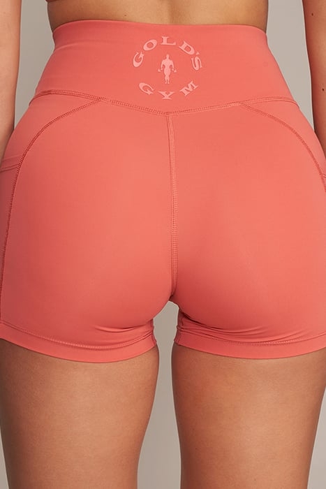 JANE - WOMEN'S HIGH WAIST SHORTY RED 5