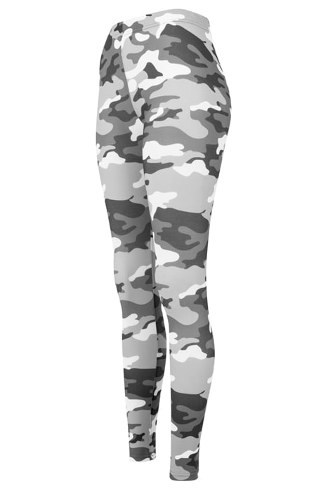 LADIES CAMO LEGGINGS SNOW CAMO 5