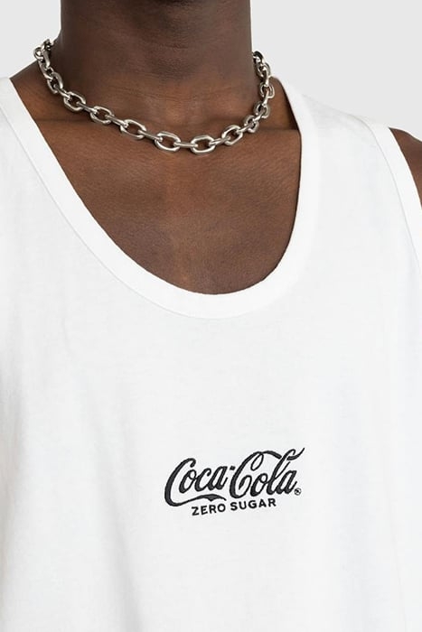 HIGHSNOBIETY X COCA-COLA ZERO SUGAR – TANK TOP WHITE 4