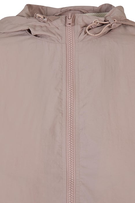 LADIES SHORT 3-TONE CRINKLE JACKET DUSKROSE/WHITESAND/BLACK 8