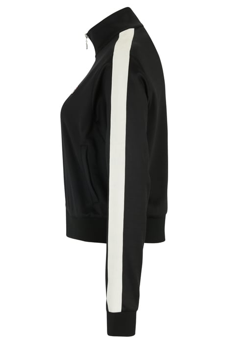 LAMONI CROPPED TRACK JACKET BLACK 6