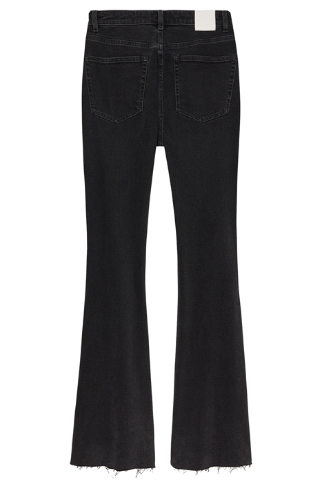 FLARE FIT JEANS WASHED BLACK 5