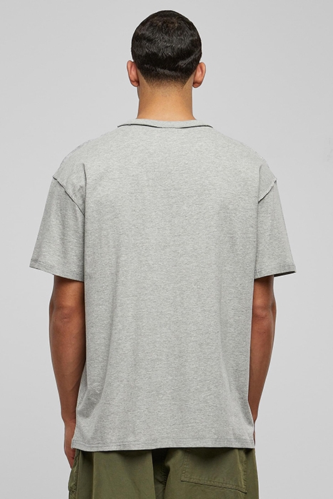 OVERSIZED INSIDE OUT TEE GREY 2