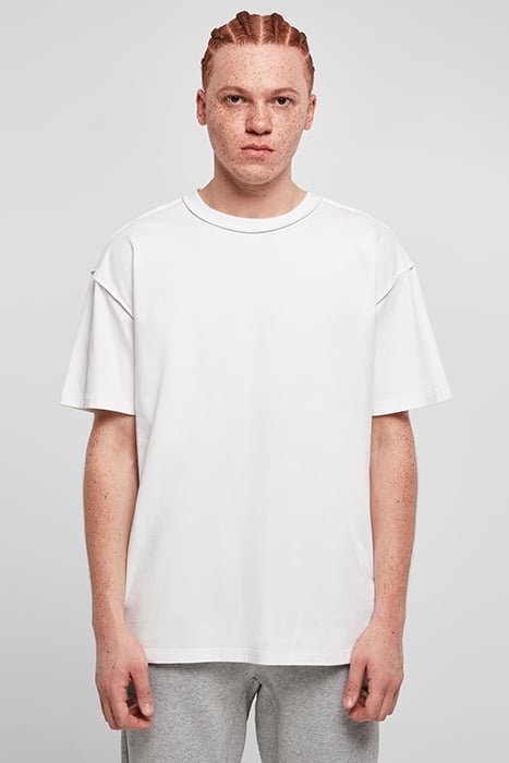 OVERSIZED INSIDE OUT TEE WHITE 1