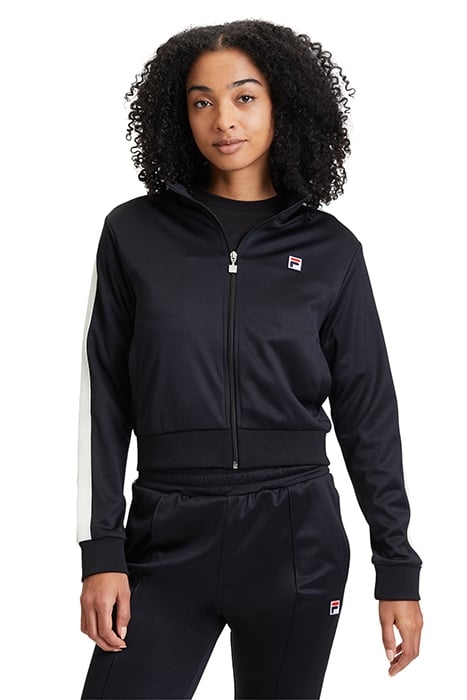LAMONI CROPPED TRACK JACKET BLACK 1