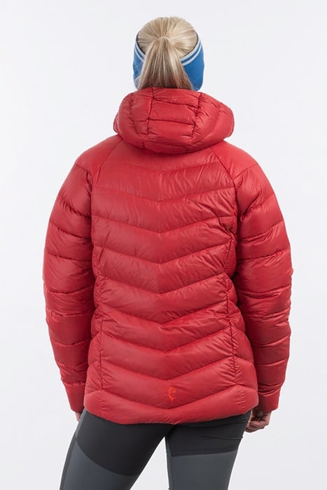 CECILIE DOWN LIGHT ANORAK DAHLIA RED / LIGHT DAHLIA RED 2