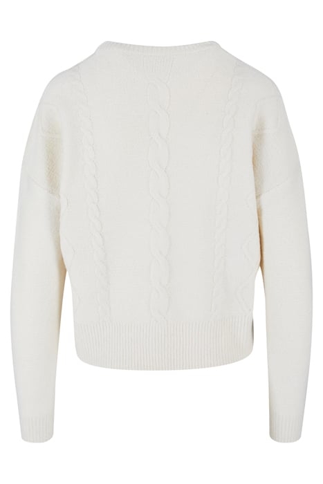 LADIES CABEL KNIT SWEATER SAND 5