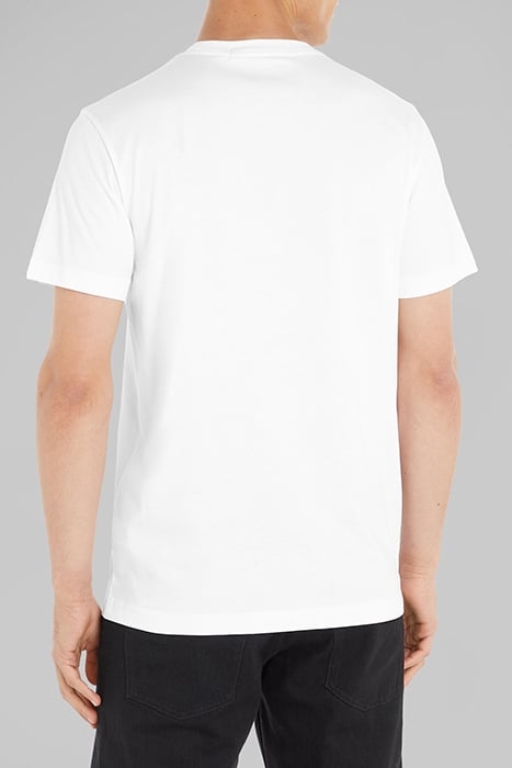 CK EMBRO BADGE TEE BRIGHT WHITE 2