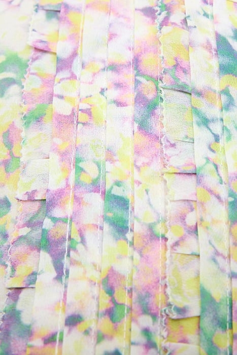 DONNA RUFFLE SLEEVELESS TOP SZ18 STRAWB SHAKE ML 3