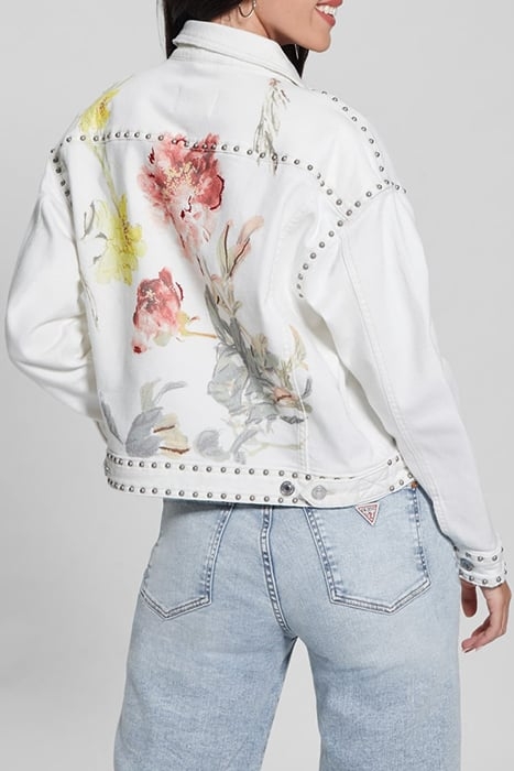 CLARA JACKET KIKOI FLOWER WHITE 2