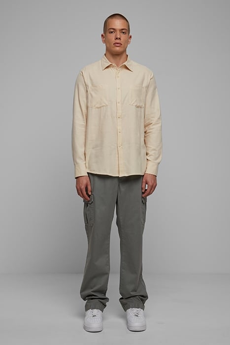FLANELL SHIRT SAND/SAND 3