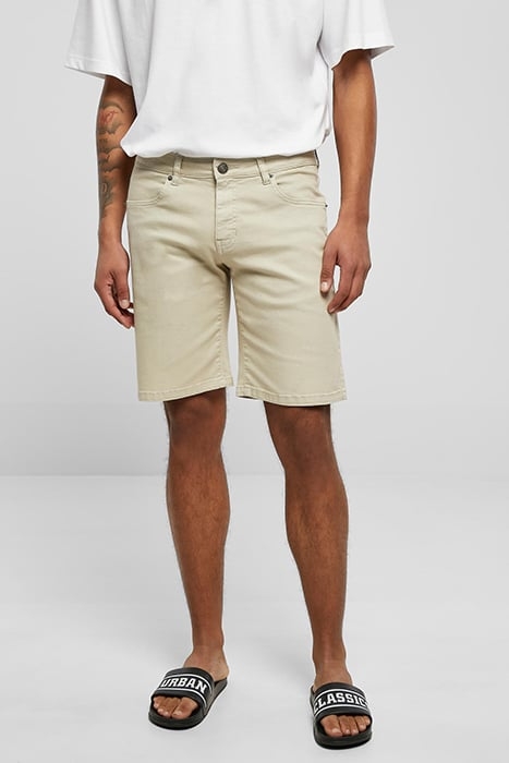 RELAXED FIT JEANS SHORTS RAW WASHED 1