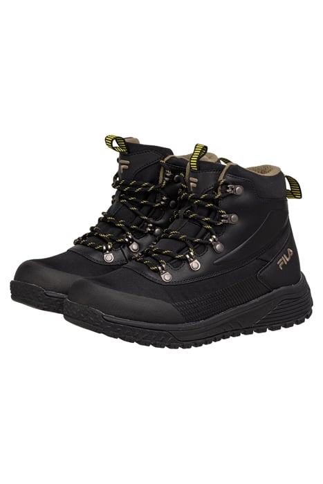HIKEBOOSTER MID BLACK-WARM OLIVE 2