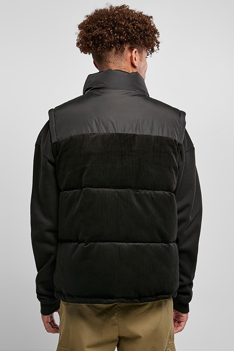 CORD VEST BLACK 2
