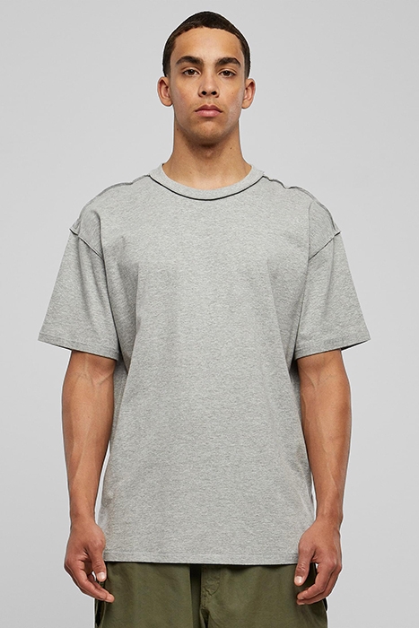 OVERSIZED INSIDE OUT TEE GREY 1