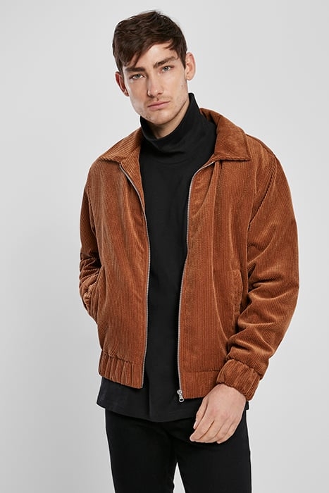 BOXY CORDUROY JACKET TOFFEE 1