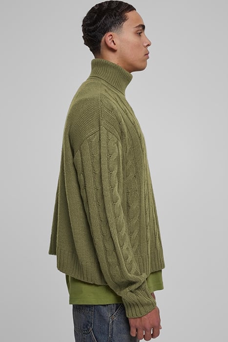 BOXY ROLL NECK SWEATER TINIOLIVE 7