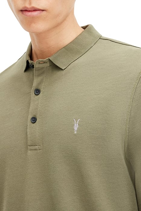 REFORM LS POLO FLEUR GREEN 6