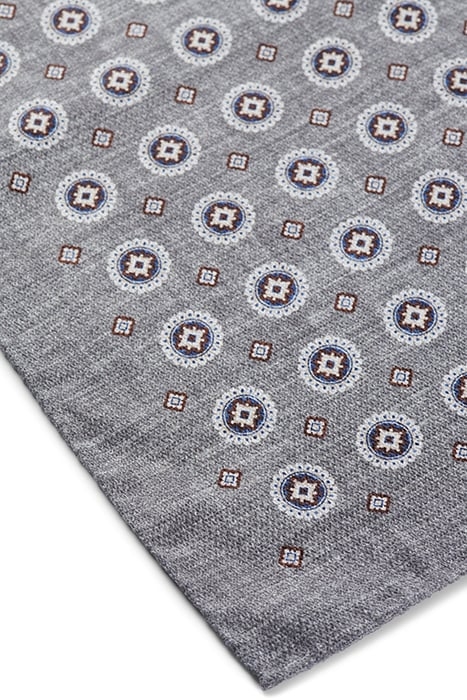 GREY DOUBLE-SIDED POCKET SQUARE 4